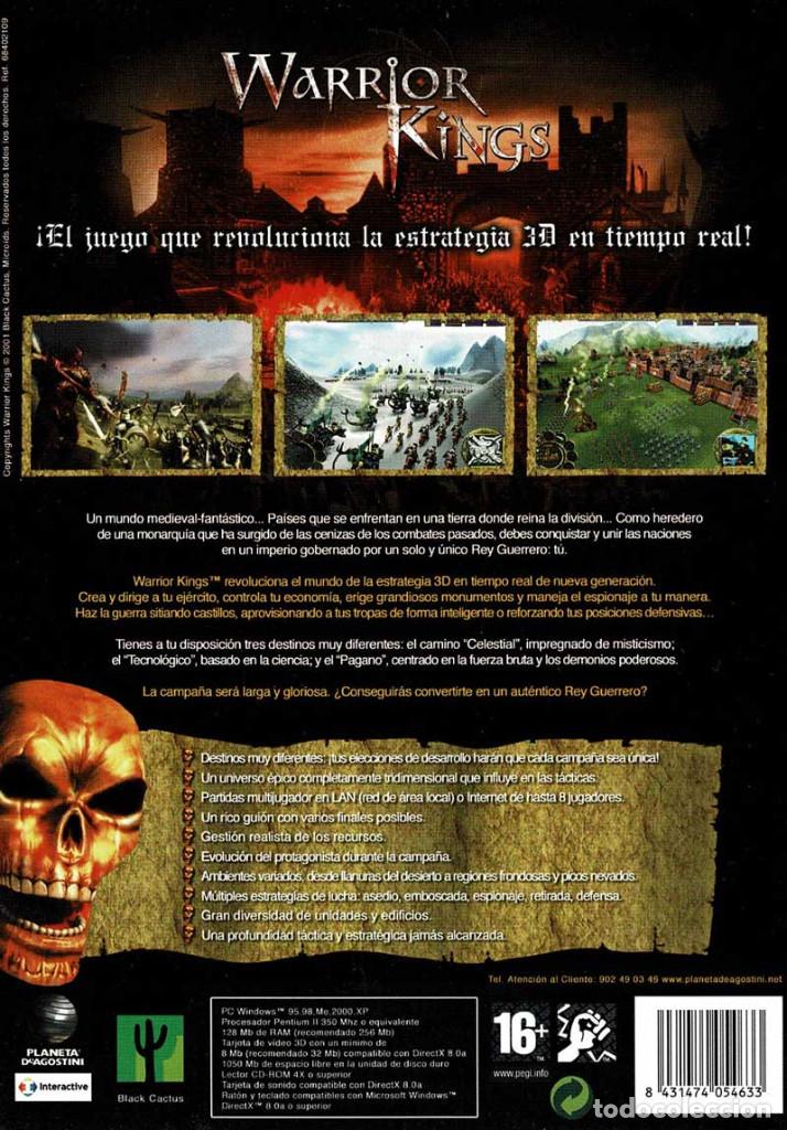 Videojuegos y consolas: Warrior Kings. PC - Foto 2