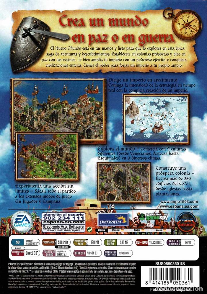 Videojuegos y consolas: Anno 1503. El Nuevo Mundo. PC - Foto 2