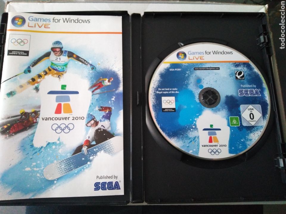 Videojuegos y consolas: Juego para PC. Vancouver 2010. SEGA - Foto 2