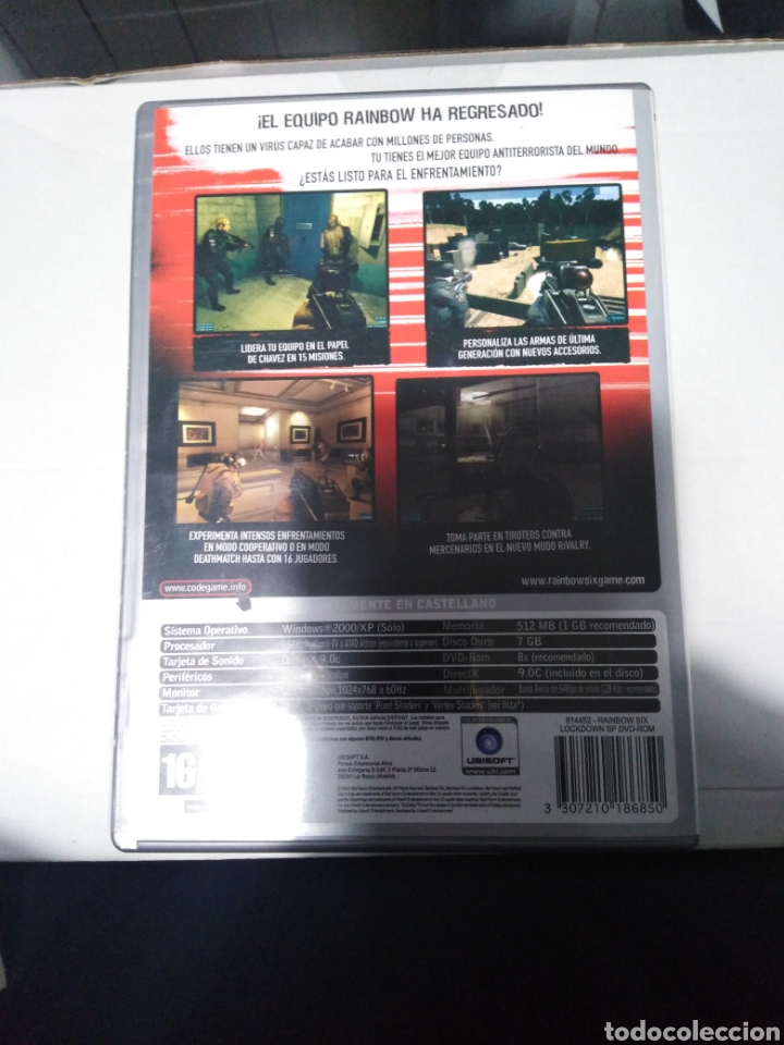 Videojuegos y consolas: Juego para PC. Rainbow six. Lockdown - Foto 3