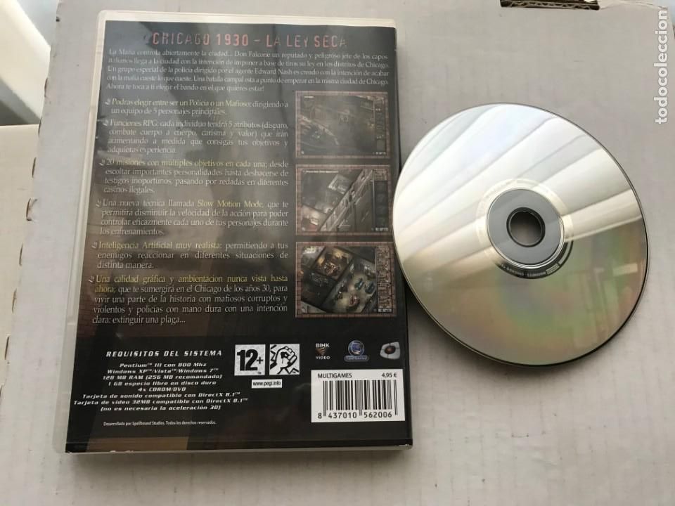 Videojuegos y consolas: CHICAGO 1930 PC CD ROM KREATEN LA LEY SECA - Foto 2