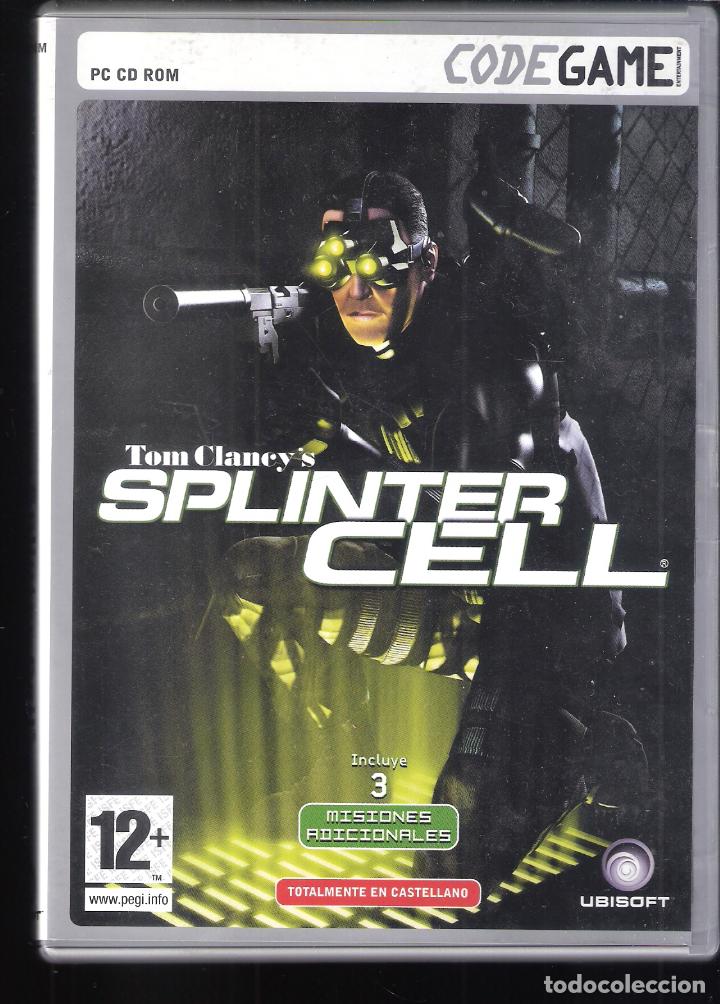 Videojuegos y consolas: SPLINTER CELL - PC DVD ROM - CODE GAME . 3 misiones adicionales. - Foto 1