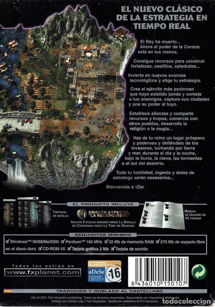 Videojuegos y consolas: Tzar. El poder de la corona. Edici&oacute;n Especial La Reconquista. PC - Foto 2