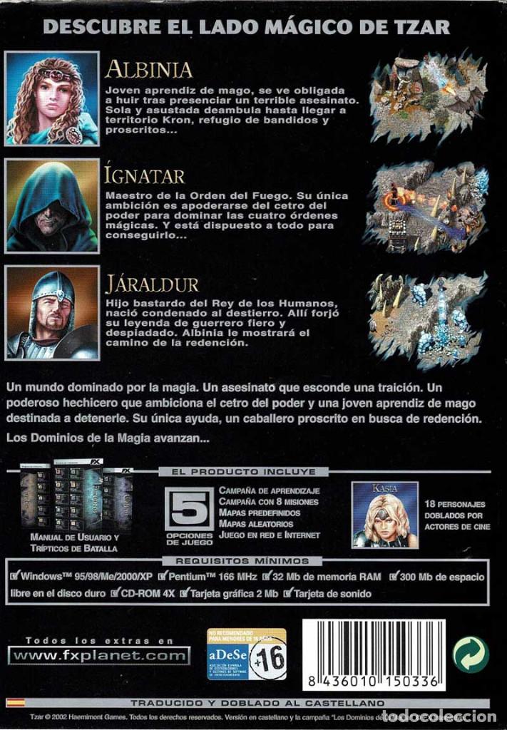 Videojuegos y consolas: Tzar. Los dominios de la Magia. PC - Foto 2