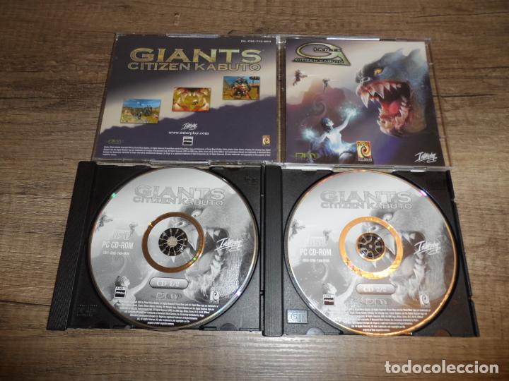 Videojuegos y consolas: PC GIANTS CITIZEN KABUTO PAL ESP - Foto 1