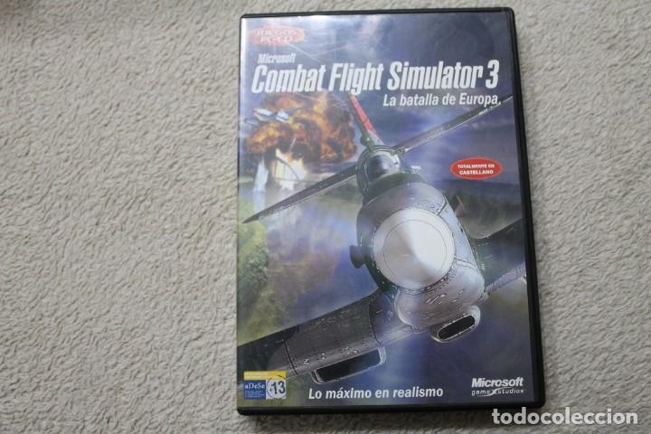 Videojuegos y consolas: PC COMBAT FLIGHT SIMULATOR 3 SIN MANUAL - Foto 1