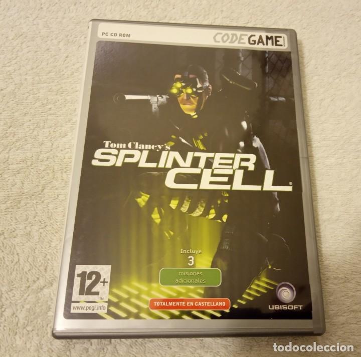 Videojuegos y consolas: -JUEGO PC CLANEY&acute;S SPLINTER CELL -- CODEGAME -- EN CASTELLANO -- JUEGO VINTAGE - Foto 1