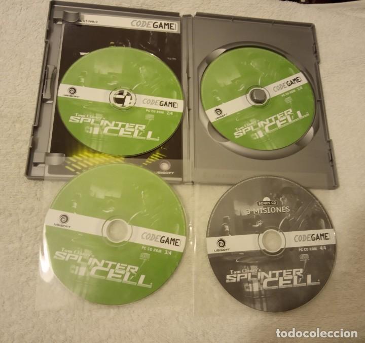 Videojuegos y consolas: -JUEGO PC CLANEY&acute;S SPLINTER CELL -- CODEGAME -- EN CASTELLANO -- JUEGO VINTAGE - Foto 3