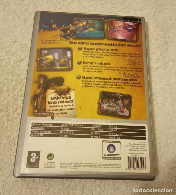 Videojuegos y consolas: -JUEGO PC RAYMAN 3 -- CODEGAME -- 2003 -- EN CASTELLANO -- JUEGO VINTAGE - Foto 4