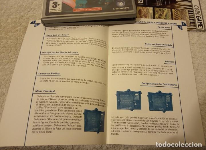 Videojuegos y consolas: -JUEGO PC RAYMAN 3 -- CODEGAME -- 2003 -- EN CASTELLANO -- JUEGO VINTAGE - Foto 8