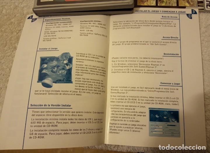Videojuegos y consolas: -JUEGO PC RAYMAN 3 -- CODEGAME -- 2003 -- EN CASTELLANO -- JUEGO VINTAGE - Foto 10