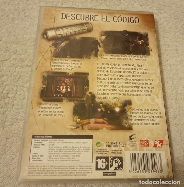 Videojuegos y consolas: -JUEGO PC EL CODIGO DA VINCI - A&Ntilde;O 2006 - - Foto 2
