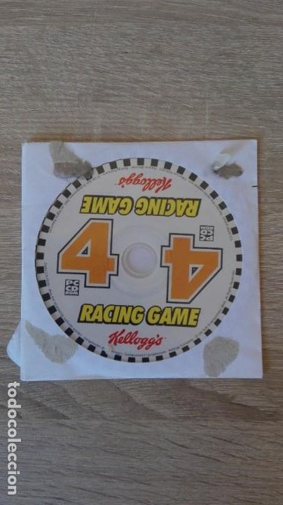 Videojuegos y consolas: RACING GAME 4-PC CD ROM-KELLOGGS COMPANY-A&Ntilde;O 2003. - Foto 1
