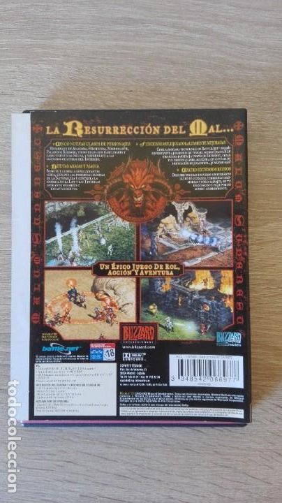 Videojuegos y consolas: DIABLO II-PC CD ROM-BLIZZARD ENTERTAIMENT-A&Ntilde;O 2000. - Foto 2