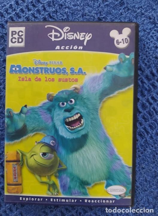 Videojuegos y consolas: Juego PC Monstruos S.A. Con instrucciones - Foto 1