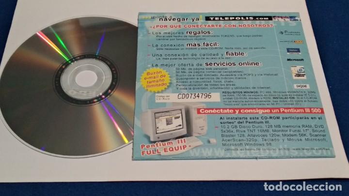 Videojuegos y consolas: PC CD ROM ( TELEPOLIS ) - SIN USO - Foto 3