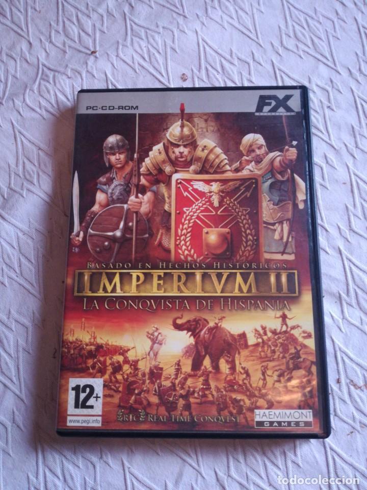 Videojuegos y consolas: IMPERIVM II LA CONQUISTA DE HISPANIA PC CD ROM - Foto 1