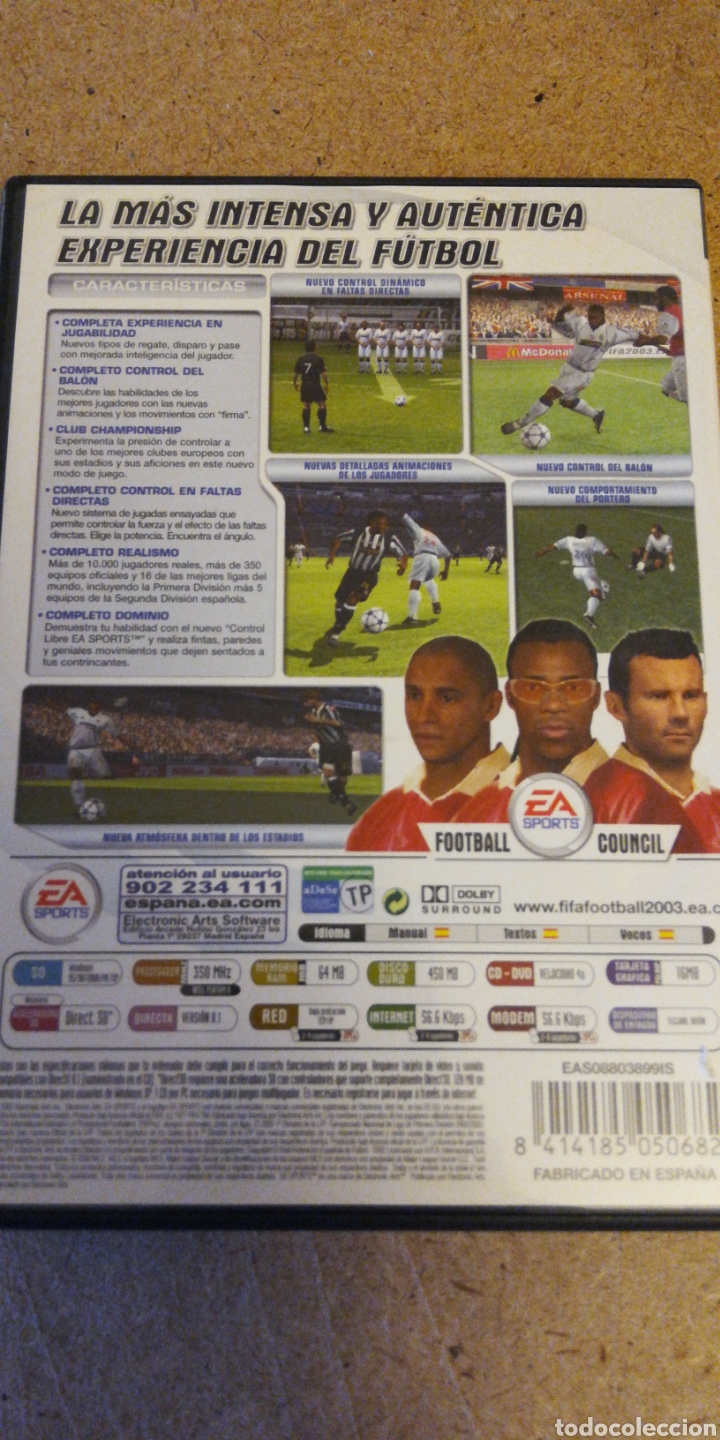 Videojuegos y consolas: Fifa football 2003 - pc - Foto 3