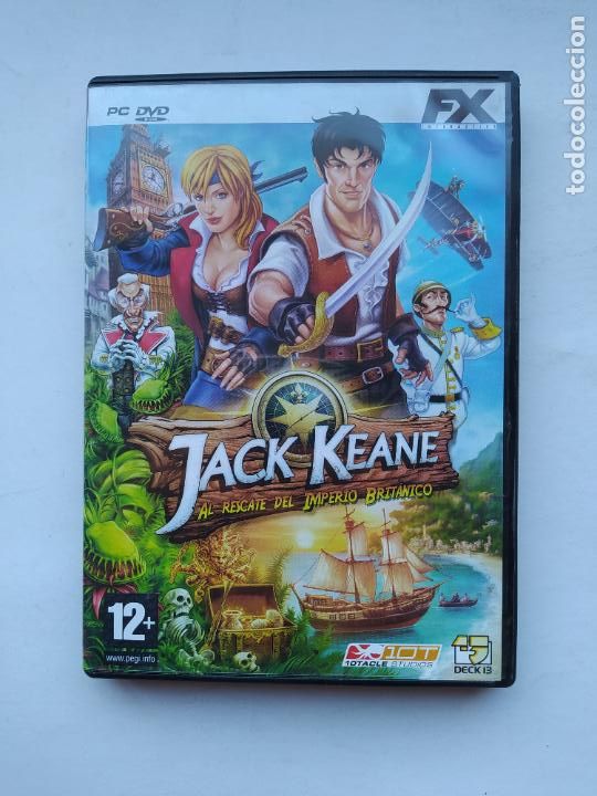 Videojuegos y consolas: JACK KEANE. AL RESCATE DEL IMPERIO BRIT&Aacute;NICO. PC DVD. FX INTERACTIVE. TDK587 - Foto 1