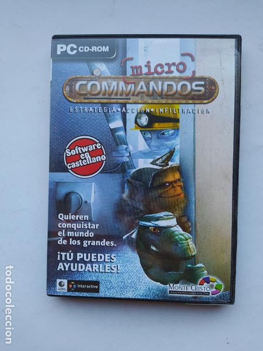 Videojuegos y consolas: JUEGO PC CD- ROM Micro Commandos. nuevo. TDK587 - Foto 1