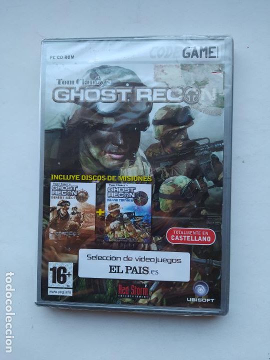 Videojuegos y consolas: GHOST RECON. TOM CLANCYS CODE GAME UBISOFT. PC JUEGO CD ROM. NUEVO. TDK587 - Foto 1