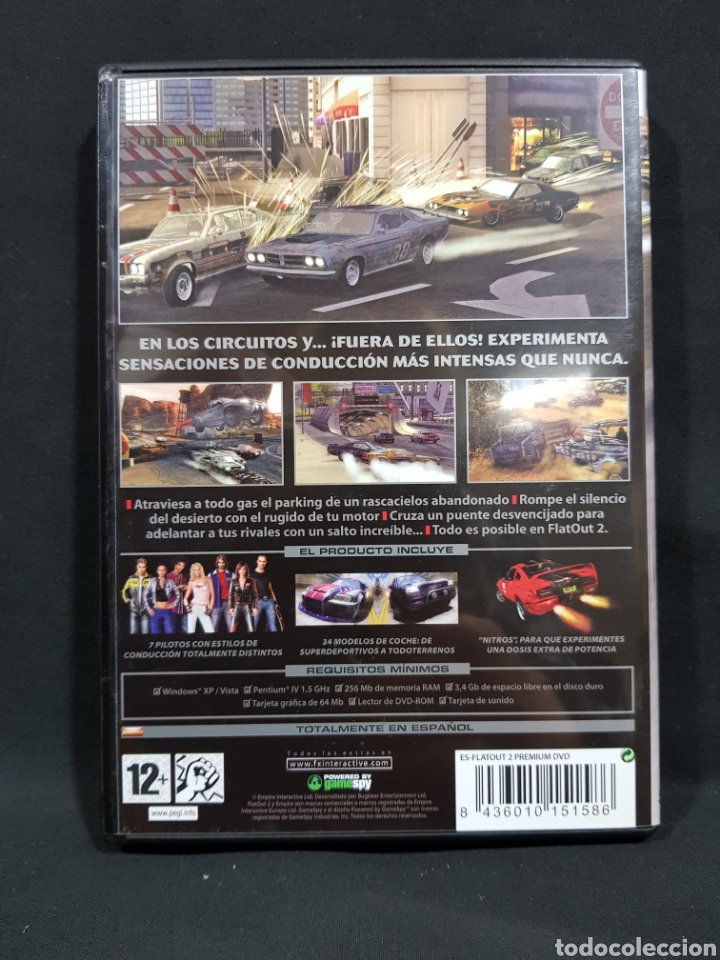Videojuegos y consolas: Juego PC para ordenador Flatout 2 - Foto 3