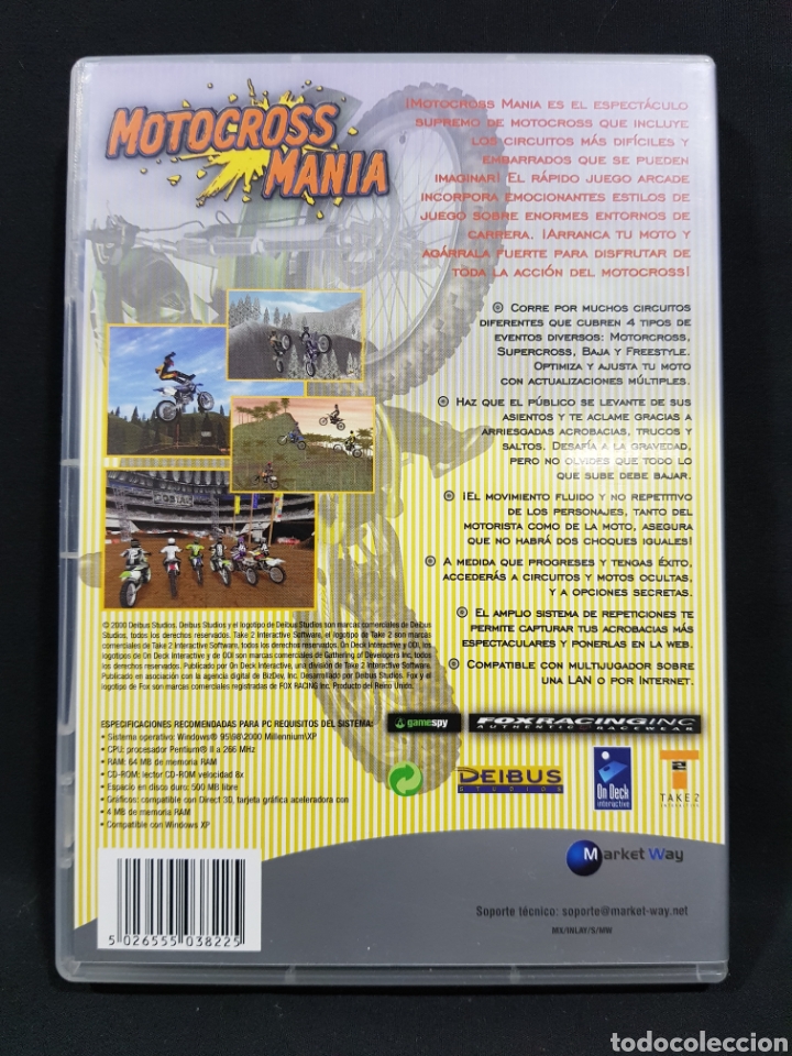Videojuegos y consolas: Juego PC Motocross Mania - Foto 2