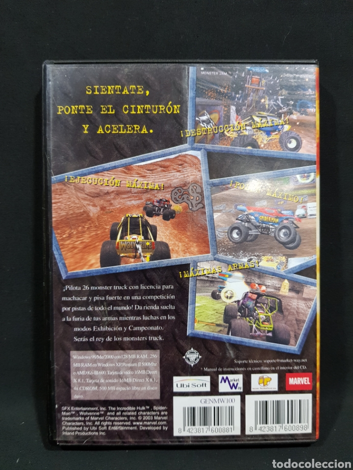 Videojuegos y consolas: Juego PC Monster Jam. Maximum Destruction. - Foto 2