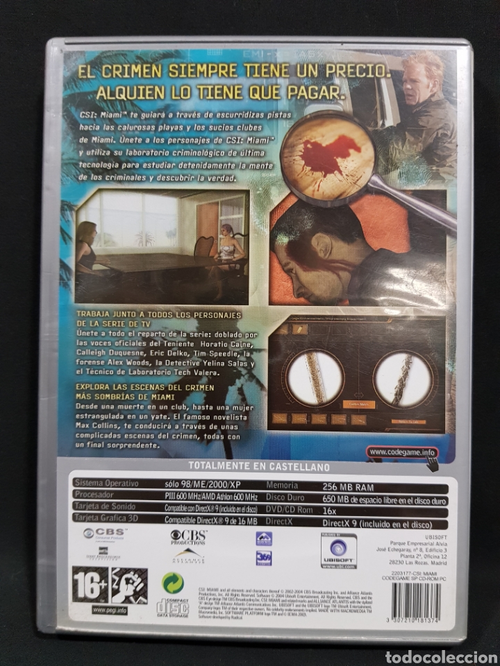Videojuegos y consolas: Juego para PC CSI Miami - Foto 2