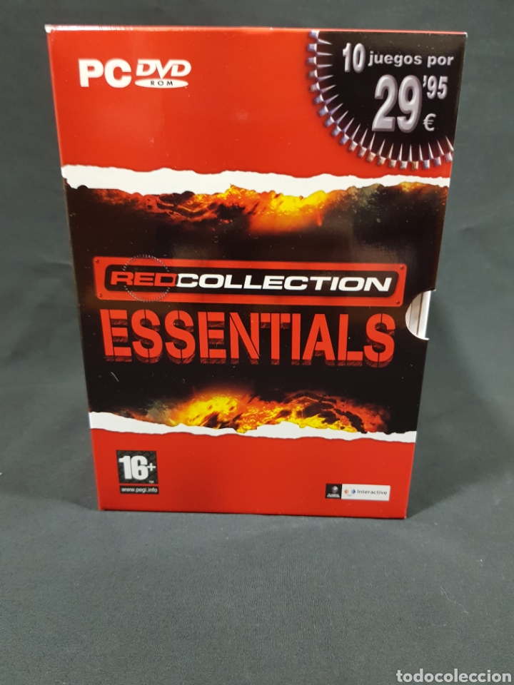 Videojuegos y consolas: Colecci&oacute;n 10 juegos PC DVD ROM Red Collection Essentials - Foto 2
