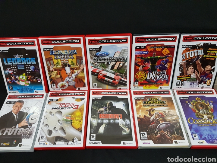Videojuegos y consolas: Colecci&oacute;n 10 juegos PC DVD ROM Red Collection Essentials - Foto 9