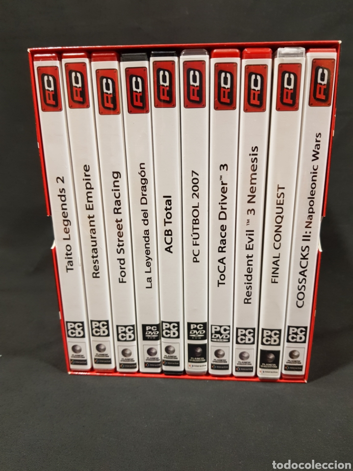 Videojuegos y consolas: Colecci&oacute;n 10 juegos PC DVD ROM Red Collection Essentials - Foto 1
