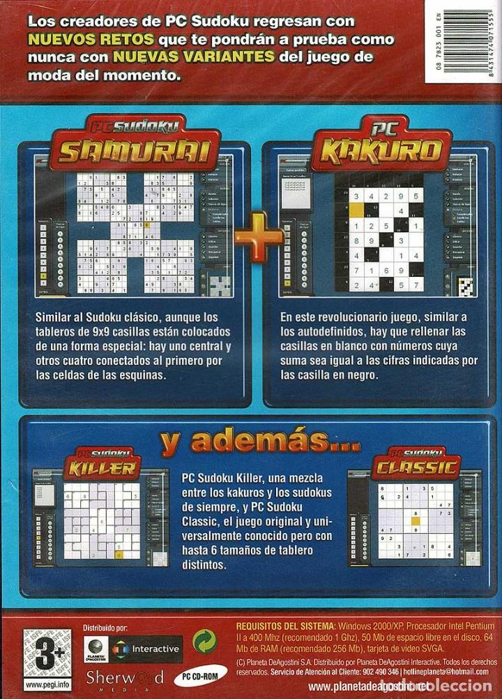 Videojuegos y consolas: PC Sudoku Samurai + PC Kakuro (precintado) - Foto 2