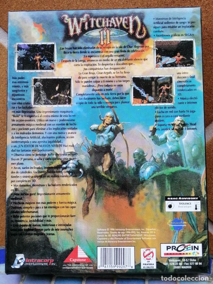 Videojuegos y consolas: JUEGO PC-CD-ROM WITCHAVEN II - Foto 2