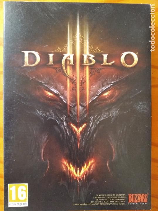 Videojuegos y consolas: DIABLO III - PC DVD ROM. EDICION ESPECIAL CAJA DESPLEGABLE