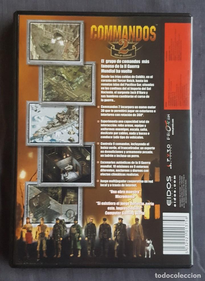 Videojuegos y consolas: Commandos 2 Men of Courage - Juego PC - Foto 3