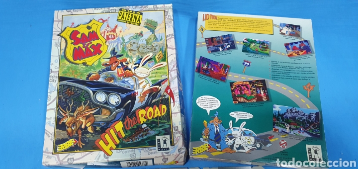 Videojuegos y consolas: JUEGO PARA PC - SAM & MAX - HIT THE ROAD - ERBE 1993 - Foto 2