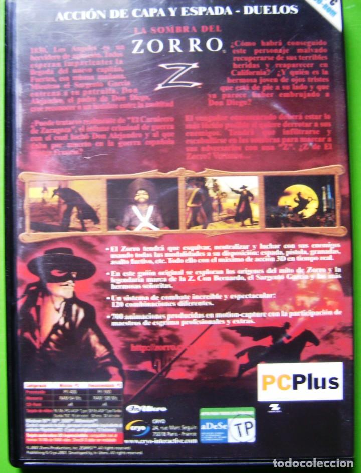 Videojuegos y consolas: La sombra del Zorro - Juego PC - Foto 2