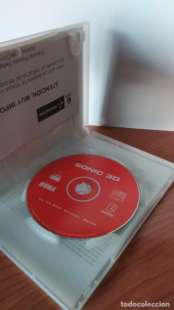 Videojuegos y consolas: PC CD ROM SEGA SONIC 3D FLIKIES ISLAND EMPIRE INTERACTIVE - Foto 3