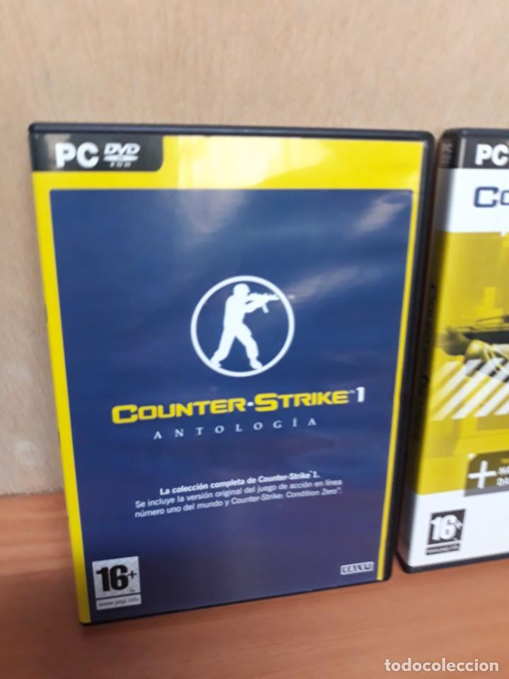 Videojuegos y consolas: LOTE 3 JUEGOS PC..COUNTER STRIKE - Foto 2