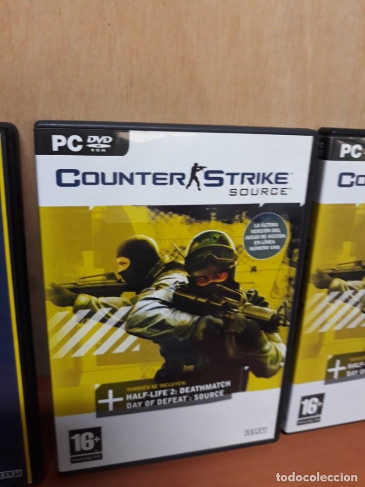 Videojuegos y consolas: LOTE 3 JUEGOS PC..COUNTER STRIKE - Foto 3
