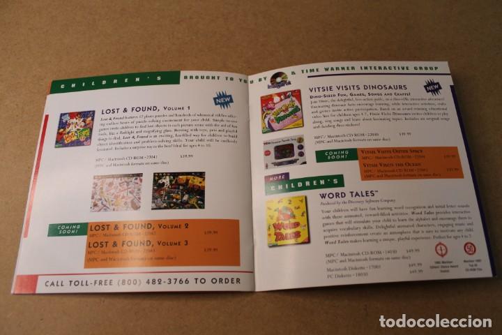 Videojuegos y consolas: CAT&Aacute;LOGO TIME WARNER INTERACTIVE GROUP PC 1994 - Foto 5
