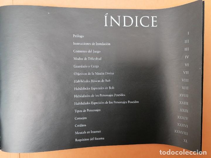 Videojuegos y consolas: LIBRETO DE INSTRUCCIONES DEL JUEGO PC-CD-ROM MESSIAH - Foto 6