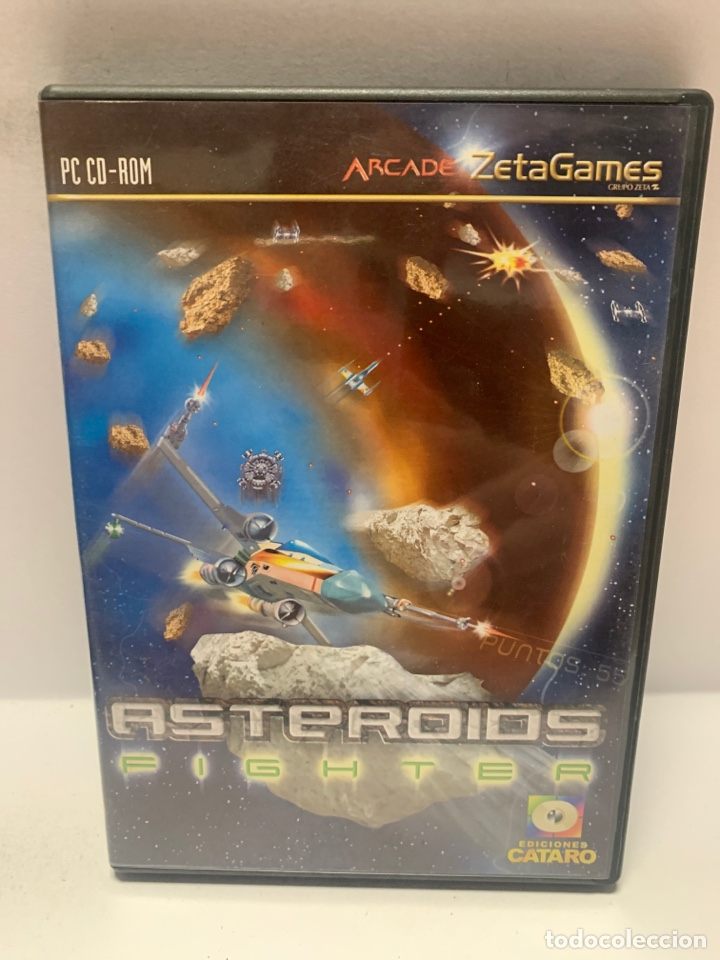 Videojuegos y consolas: PC 732 asteroids fighter JUEGOS PC SEGUNDA MANO - Foto 1