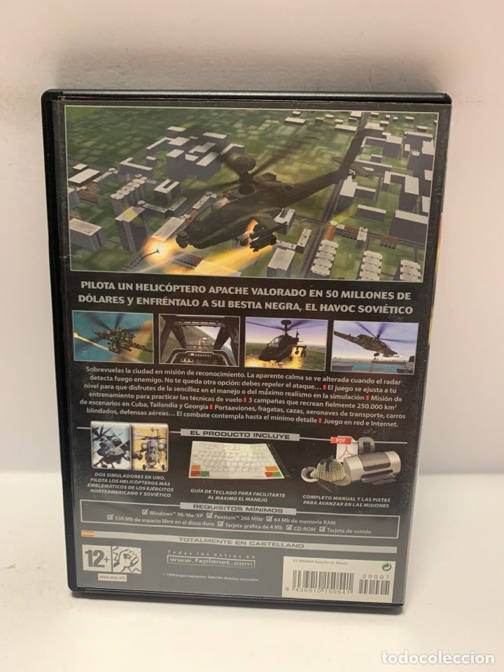 Videojuegos y consolas: PC 770 apache havoc JUEGOS PC SEGUNDA MANO - Foto 2