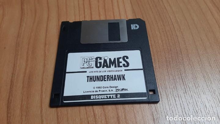 Videojuegos y consolas: Thunderhawk -- PC GAMES - Juego original 3,5 pulgadas -- Diskette - Foto 1
