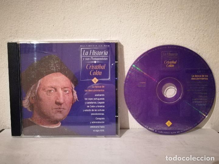 Videojuegos y consolas: CD ROM ORIGINAL - CRISTOBAL COLON - PC - LA HISTORIA Y SUS PROTAGONISTAS - Foto 1