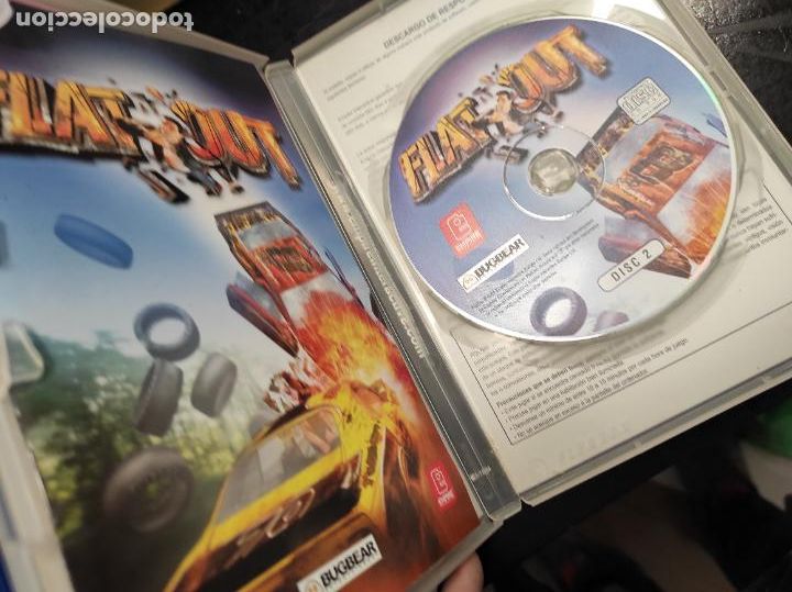 Videojuegos y consolas: Flat Out / Caja DVD / IBM PC / Retro Vintage / CD - DVD - Foto 2
