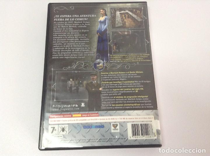 Videojuegos y consolas: SHERLOCK HOLMES EL PENDIENTE DE PLATA - Foto 3