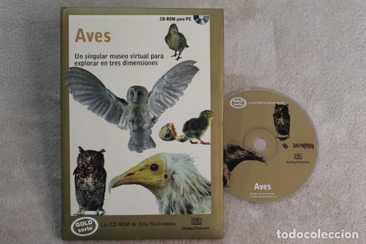 Videojuegos y consolas: CD-ROM AVES GOLD SERIE - Foto 1